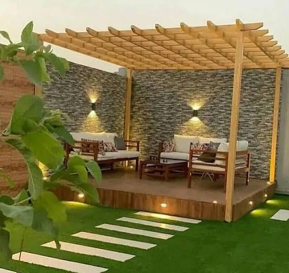 حداد مظلات الكويت - ديكورات أسوار خارجية وإضاءة مظلات من Kuwait Haddat